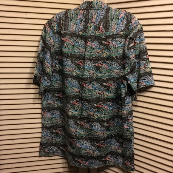 Kahala Hawaiian Shirt L Made in Hawaii USA Cotton - Picture 5 of 8